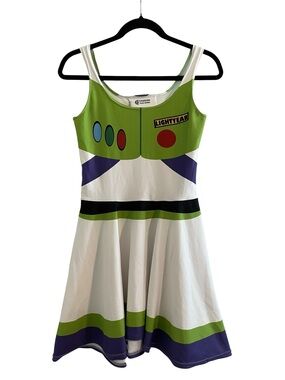 KAWAIIAN PIZZA APPAREL Buzz Lightyear Inspired Cosplay Costume Mini Dress XS